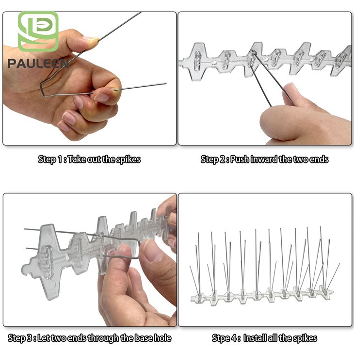 25 cm Eliminate Sanitation Hazards Bird Spike