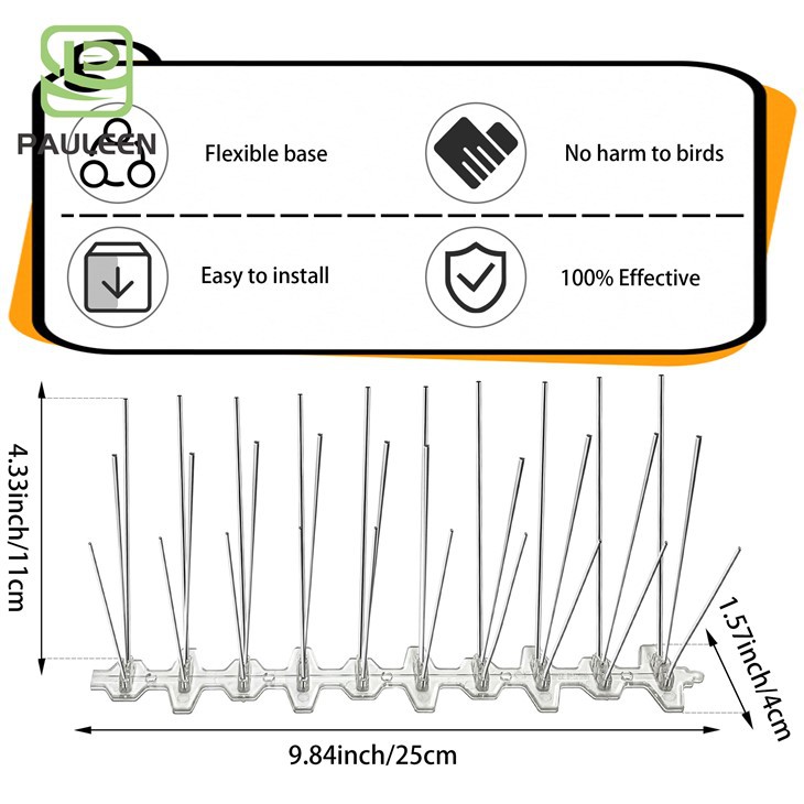 25cm Anti Bird Pigeon Spikes Repellent 25cm Anti Bird Pigeon Spikes Repellent