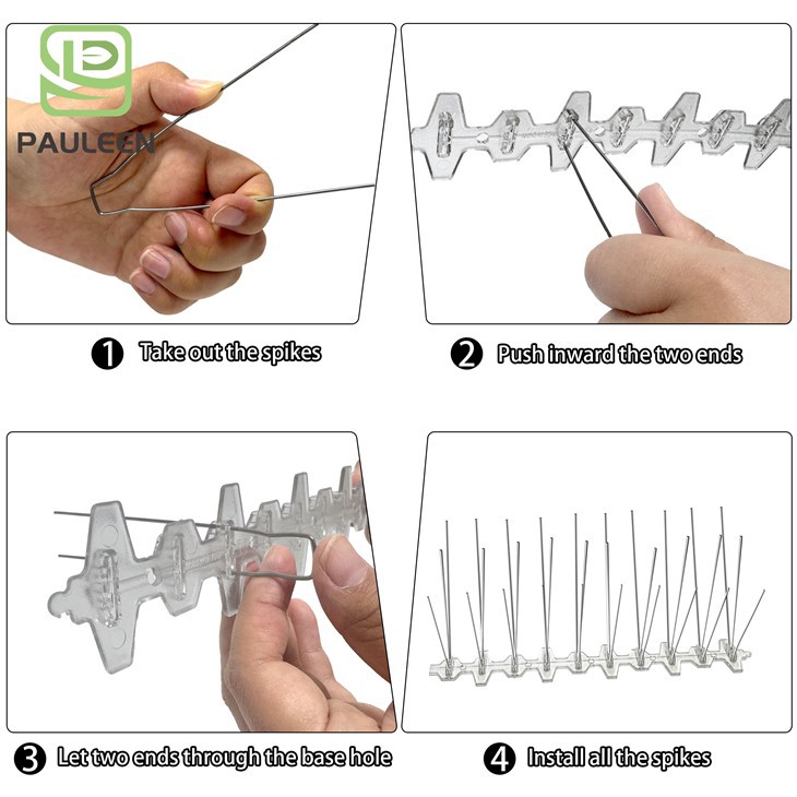 25cm Anti Bird Pigeon Spikes Repellent 25cm Anti Bird Pigeon Spikes Repellent