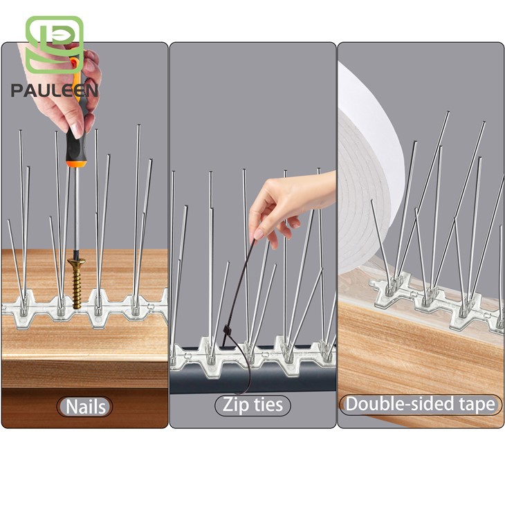 50cm Bird Spikes On Roof Plastic Bird Deterrent Spikes Invisible Anti Bird Spikes 50cm Bird Spikes On Roof Plastic Bird Deterrent Spikes Invisible Anti Bird Spikes