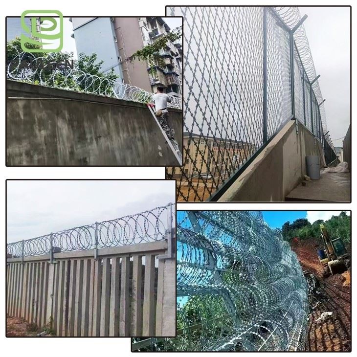 Galvanized Razor Mesh Wire factory Galvanized Razor Mesh Wire factory