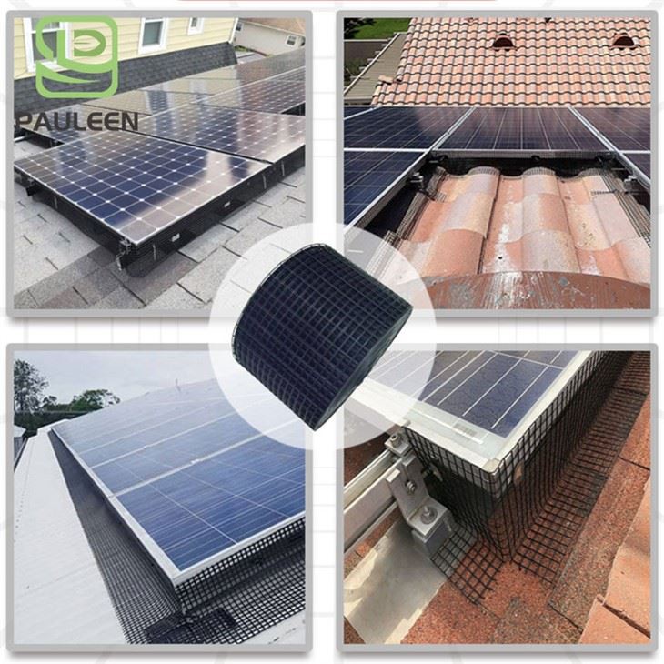 Protective Safety Screen Kit Solar Panel Mesh Guard