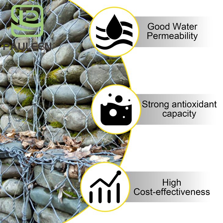 Woven Mesh Gabion Box factory