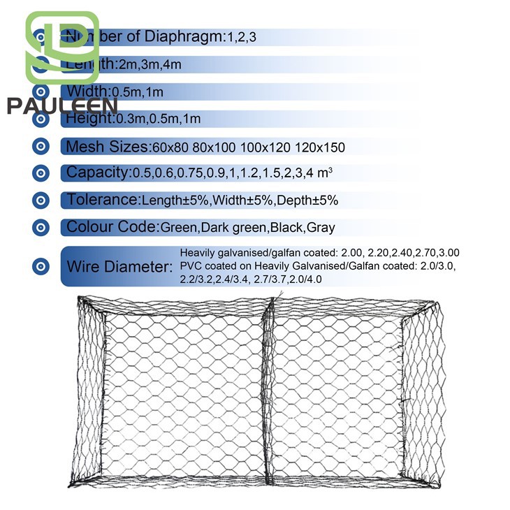 Woven Mesh Gabion Box suppliers