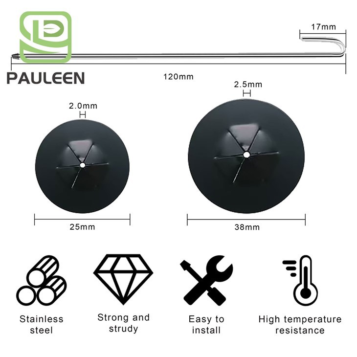 Anti-Corrosion Bird Deterrent Clips