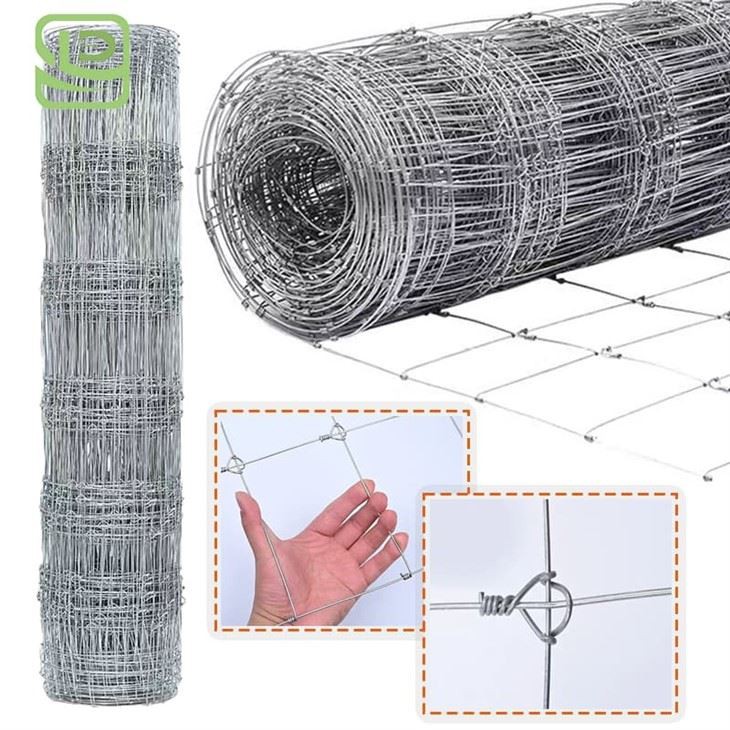 Galvanized Fixed Knot Deer Fence