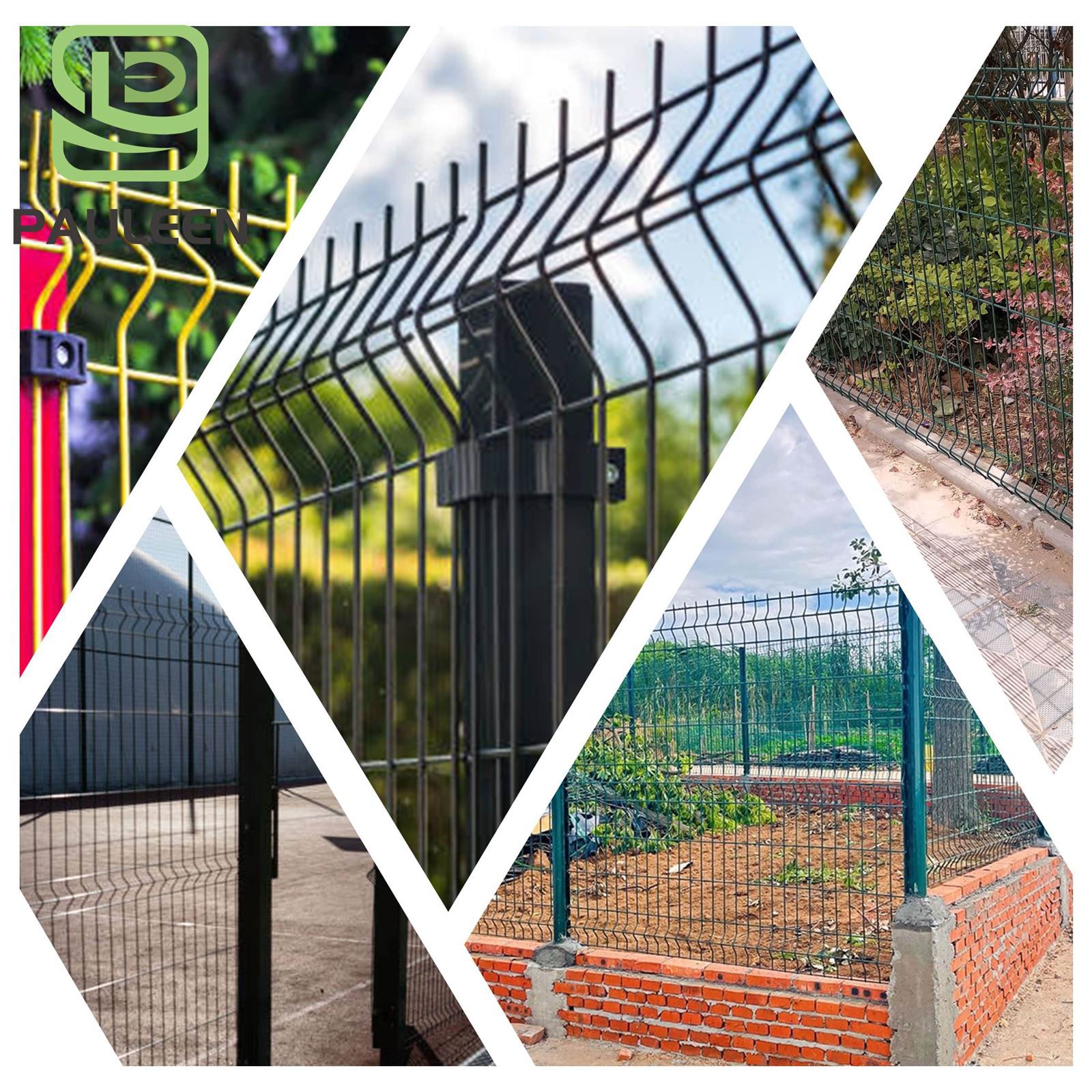 3d Curved Fence 3d Curved Fence