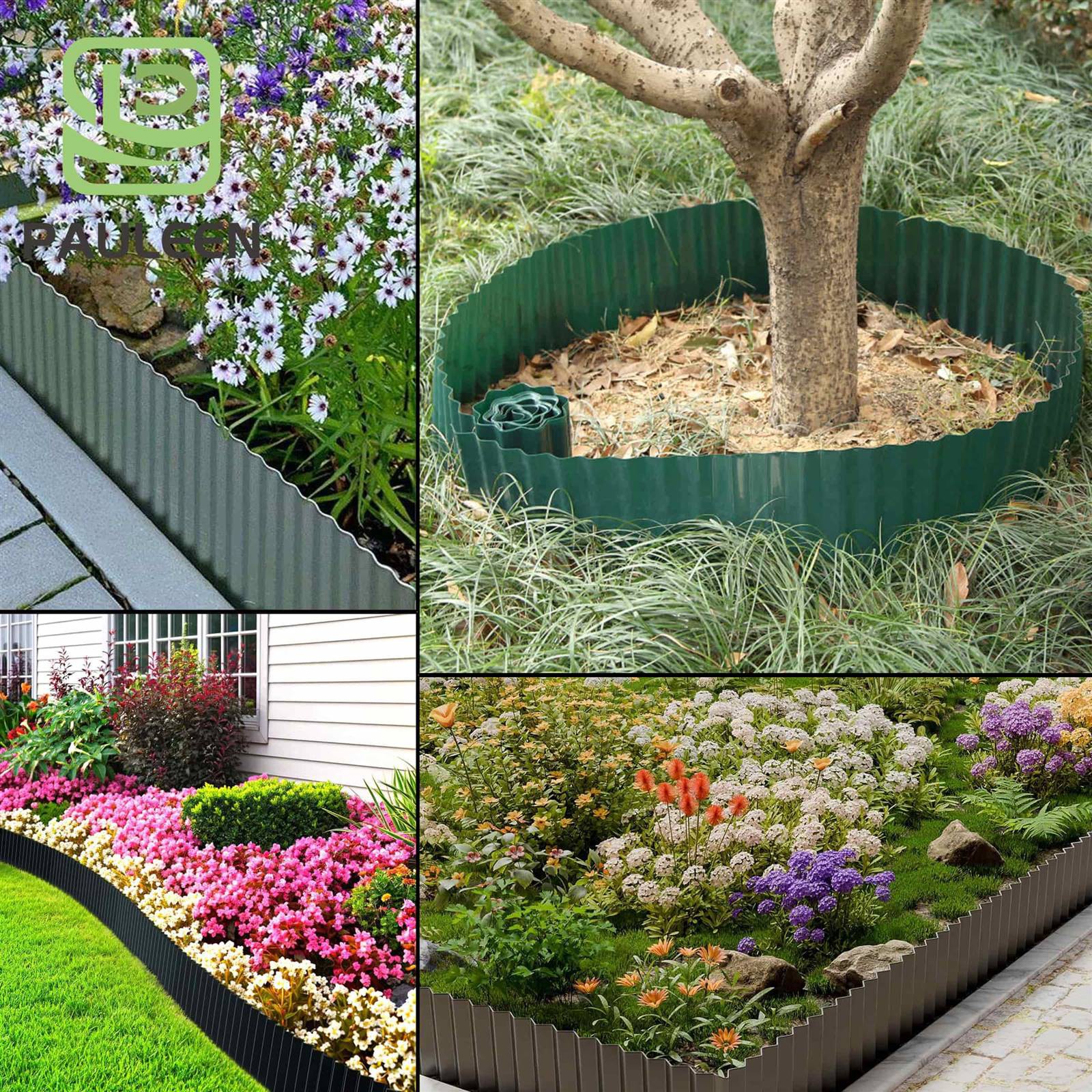 Application of Garden Landscape Border Fence Application of Garden Landscape Border Fence