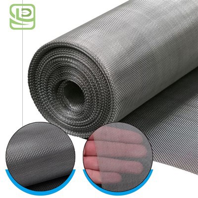 304 Rhwyll Gwifren Dur Di -staen