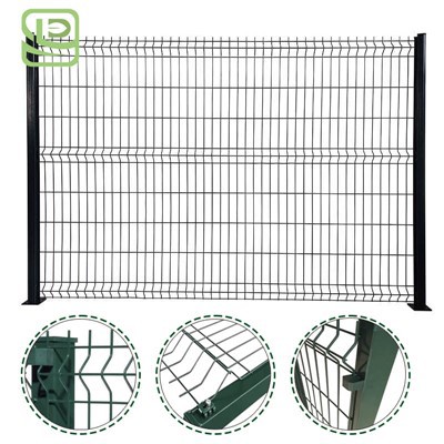 Ffens rhwyll gwifren 3d