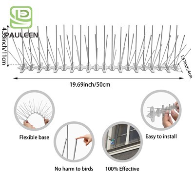 Dyfeisiau Ymlid Adar Dur Di-staen 50cm