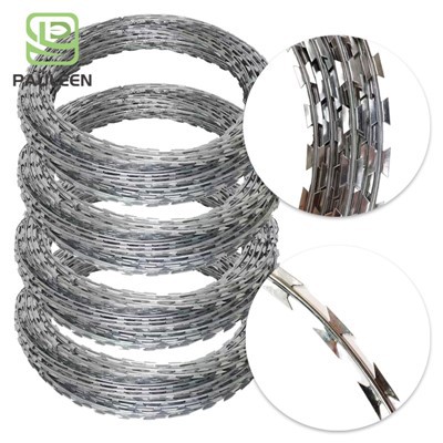 Gwifren bigog razor coil