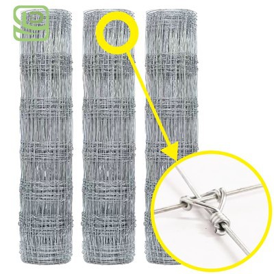 Ffens Ceirw Galfanedig