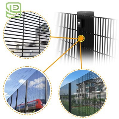 Ffens Diogelwch Uchel 358