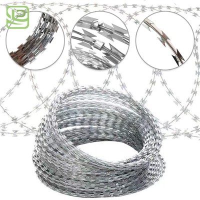 Ffens gwifren tâp bigog rasel gwneuthurwr