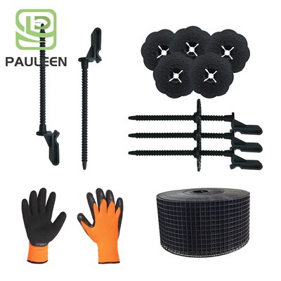 Clampiau rhwyll sgert solar neilon ar gyfer gwarchod colomennod