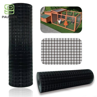 Cloth rhwyll Wire Weldiedig PVC wedi'i orchuddio