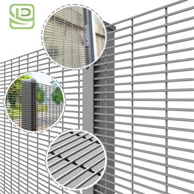 Ffens Diogelwch 358 Ffens Gwrth -ddringo