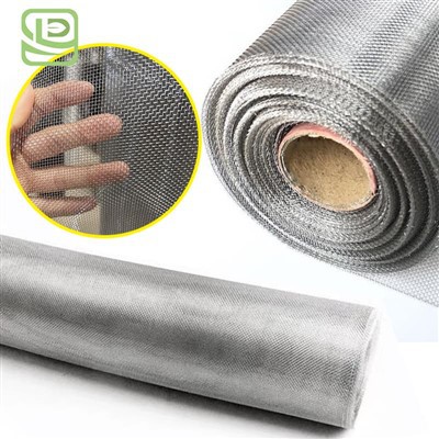 Rhwyd wehyddu gwifren dur gwrthstaen