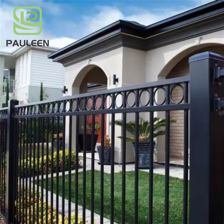 Steel Outside Garden Fence